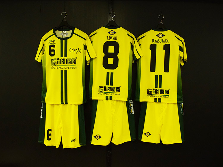 Ginga サッカーユニフォーム フットサルユニフォーム製作専門店 Teammax チームマックス