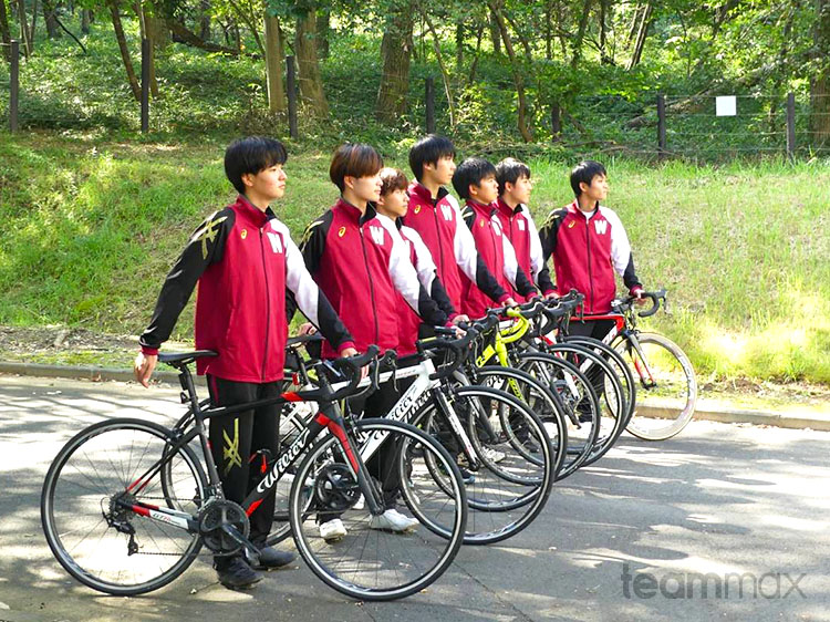 早稲田大学本庄高等学院自転車部樣 | アシックス作成例 | ゴルフ